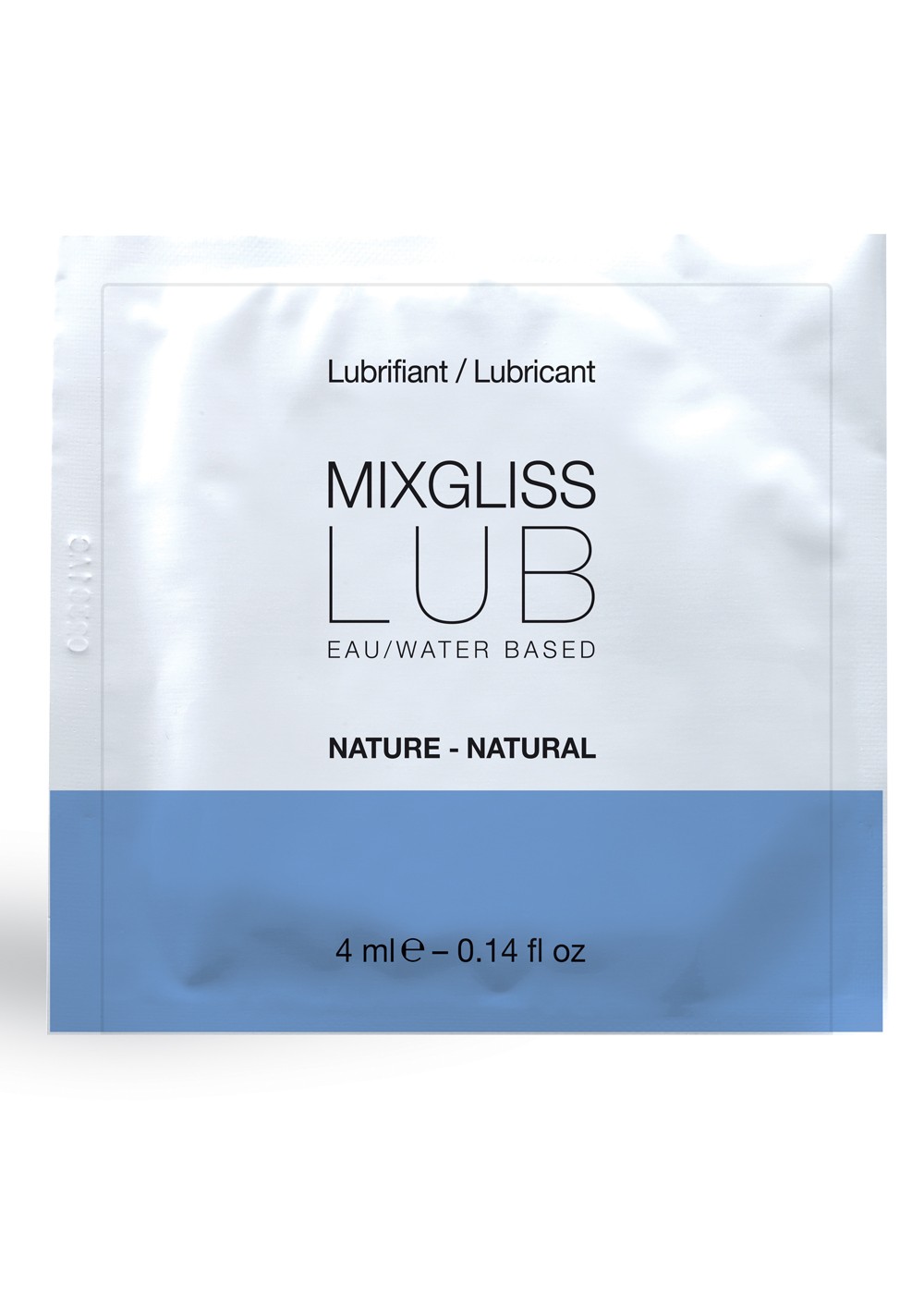 Dosette lubrifiant à l'eau nature 4 ml - Mixgliss