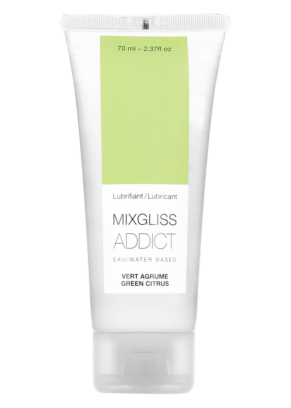 Lubrifiant intime à l'eau parfum agrume 70 ml - Mixgliss
