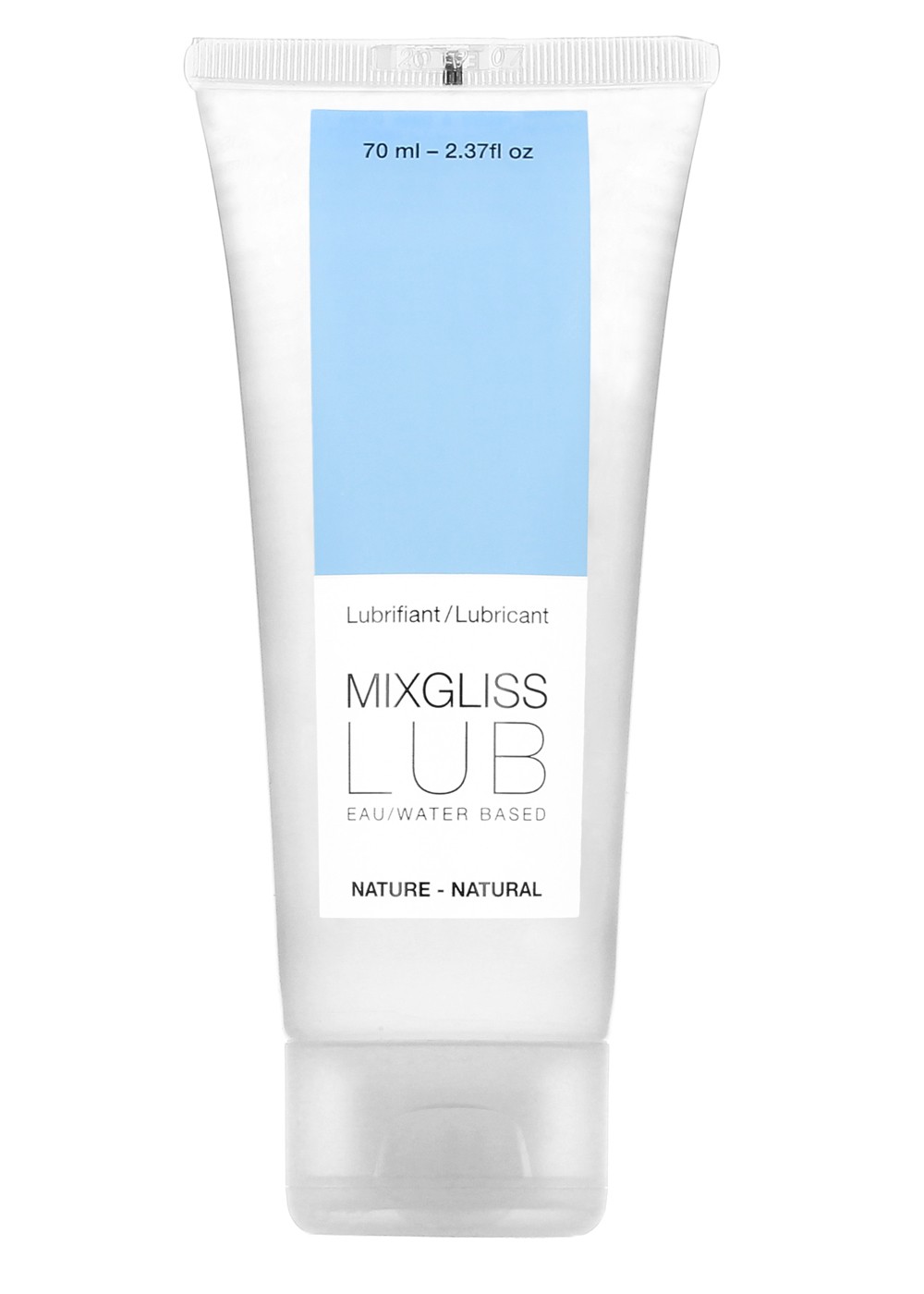 Lubrifiant intime à l'eau naturel 70 ml - Mixgliss