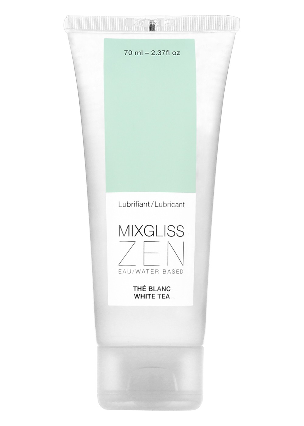 Lubrifiant intime à base d'eau parfum thé blanc 70 ml - Mixgliss