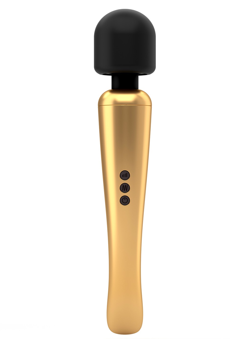 Vibromasseur wand Megawand rechargeable doré - Dorcel