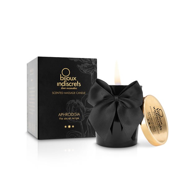Bougie de massage parfumée aphrodisiaque - Bijoux Indiscrets