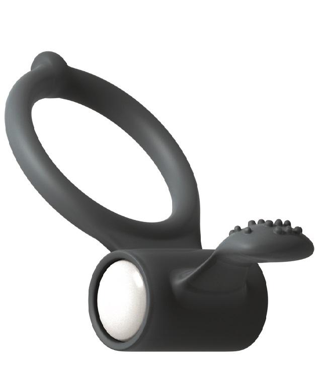Cockring vibrant Power Clit en silicone - Dorcel
