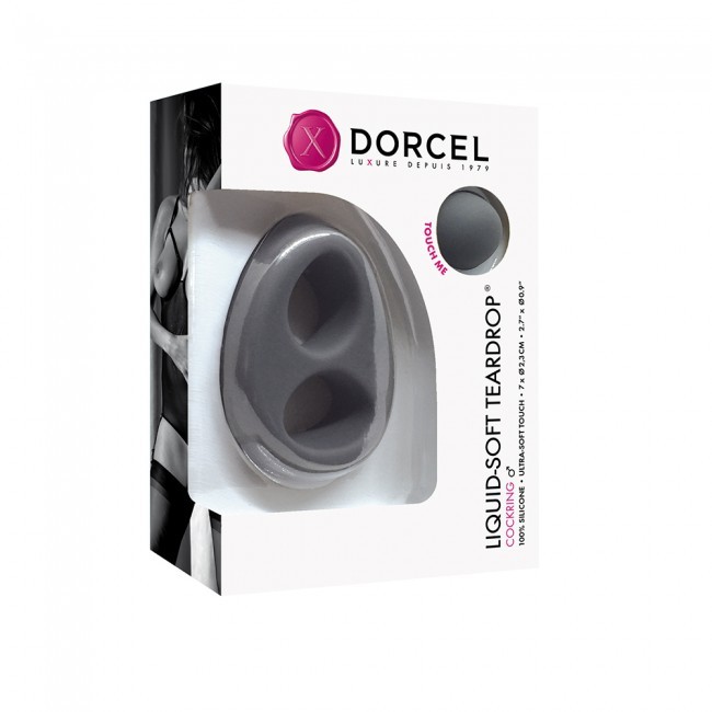 Cockring ultra doux Liquid-soft en silicone - Dorcel – Image 3