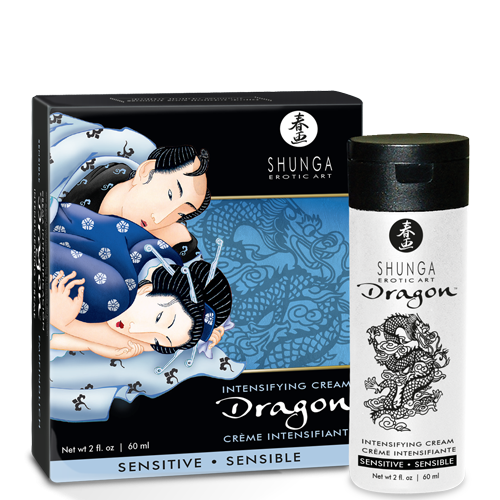 Crème de virilité stimulante Dragon Sensible - Shunga