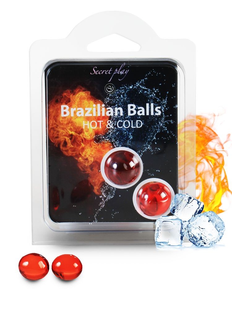 Duo Brazilian Balls effet chaud-froid - Secret Play