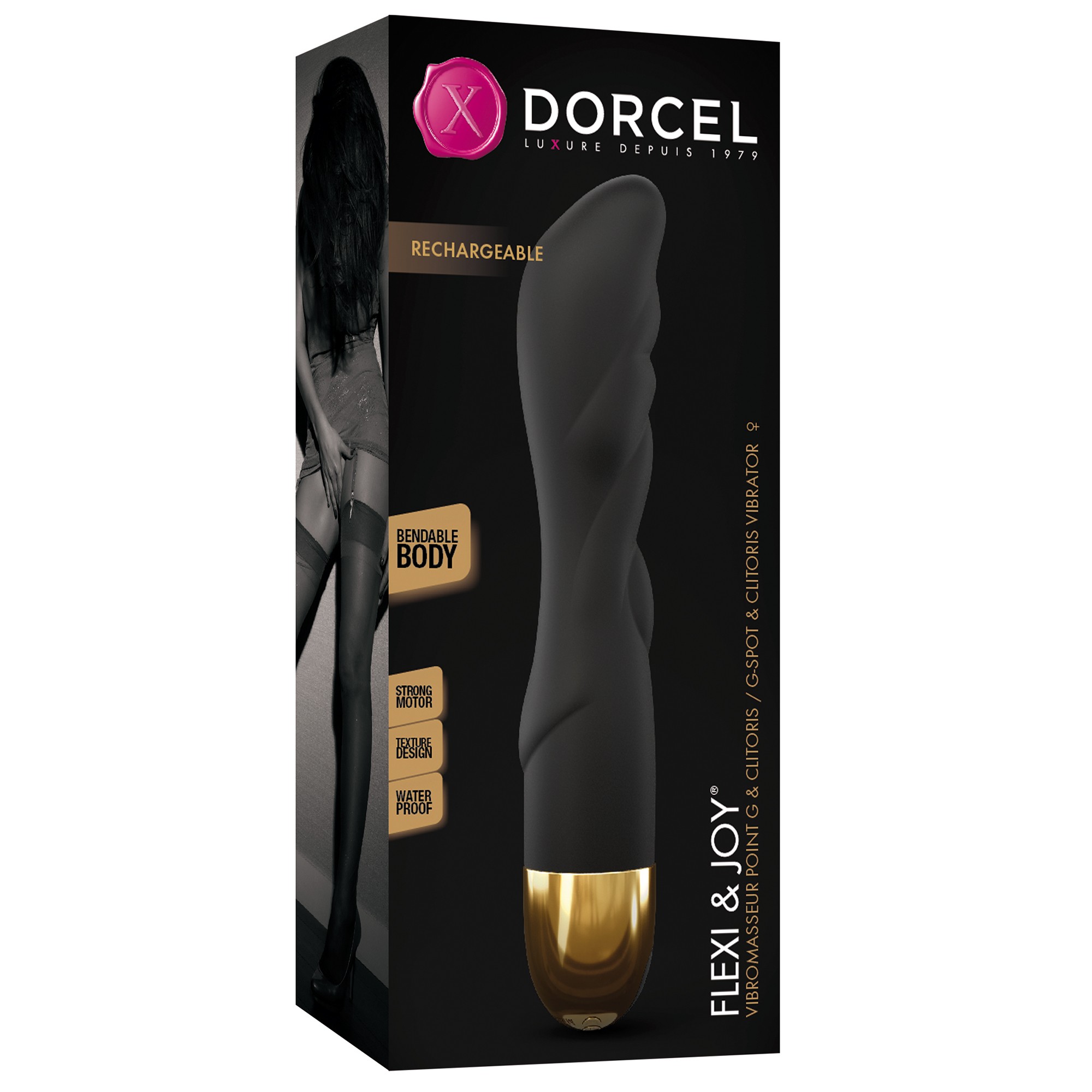 Vibromasseur flexible double stimulation - Dorcel Flexi & Joy – Image 9