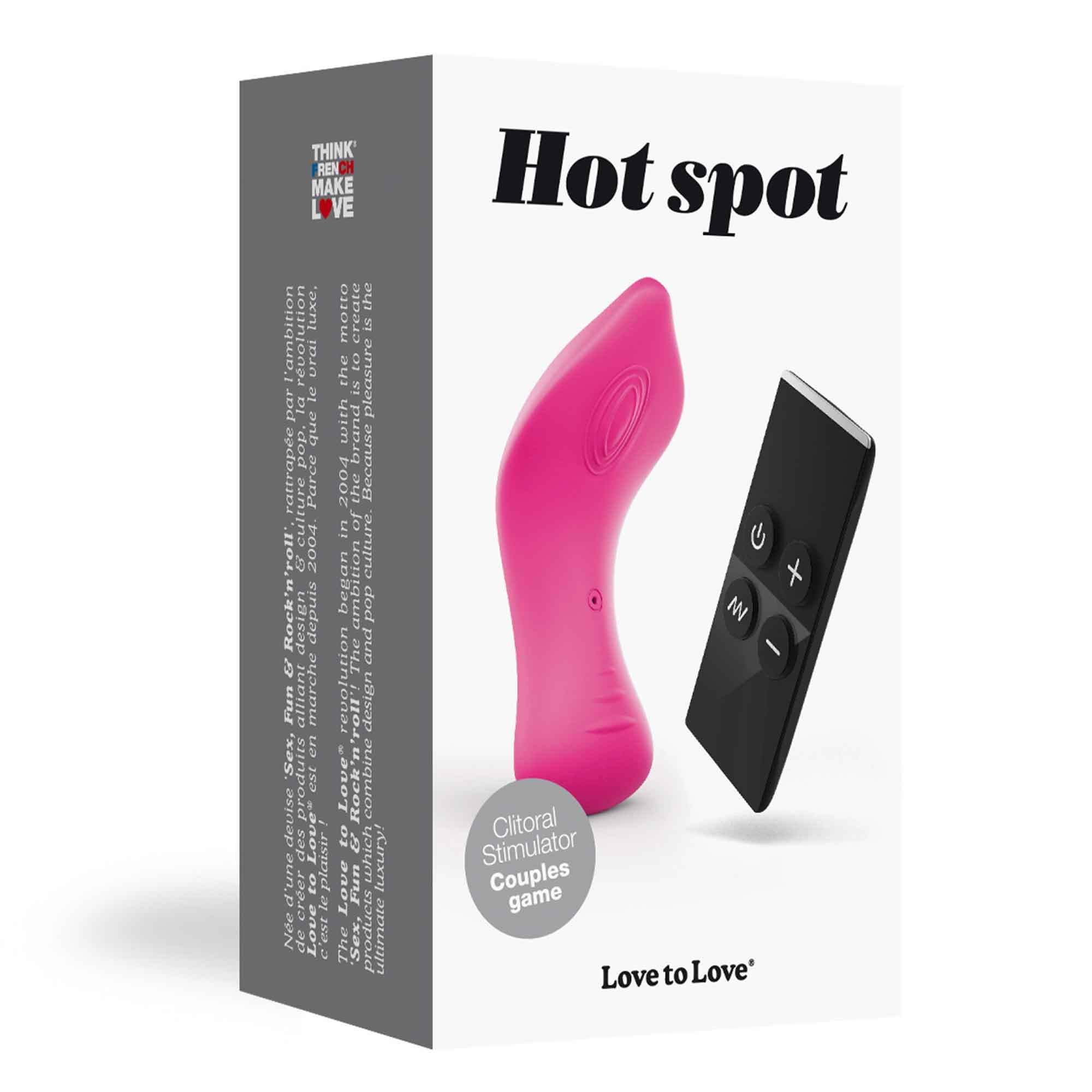 Stimulateur clitoridien Hot Spot en silicone - Love to Love – Image 9
