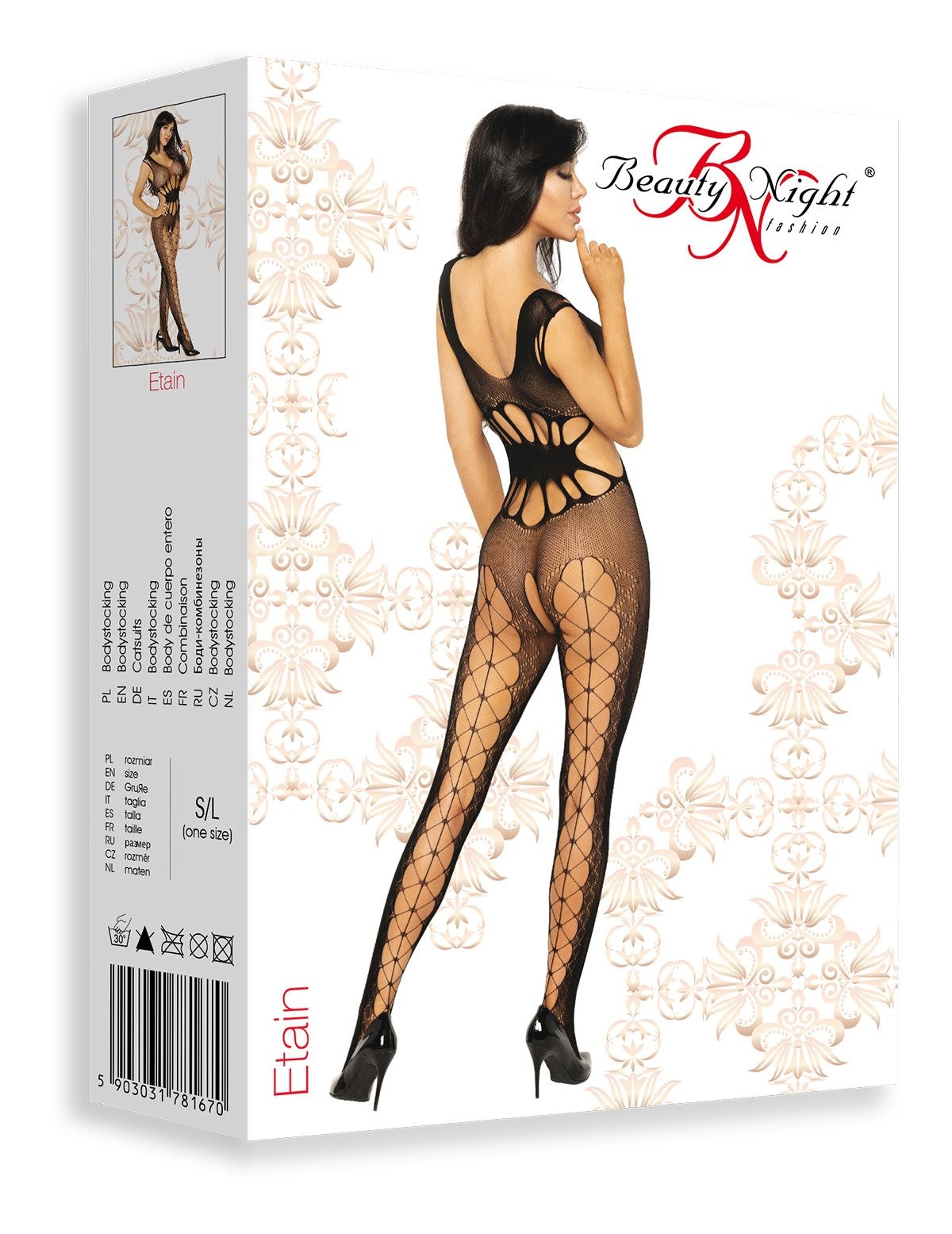 Bodystocking en résille Etain - Beauty Night – Image 5