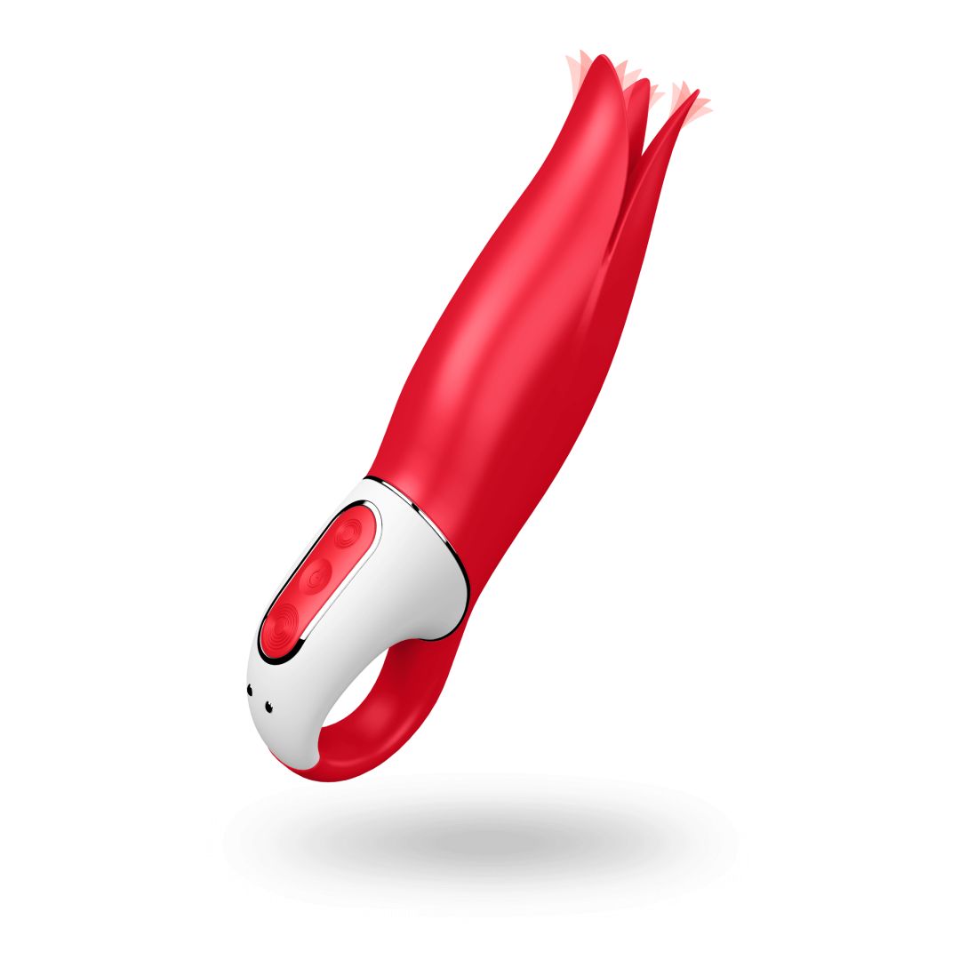 Vibromasseur stimulateur à lamelles flexibles - Satisfyer Power Flower
