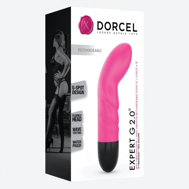Vibromasseur point G ergonomique en silicone - Dorcel Expert G 2.0 – Image 4