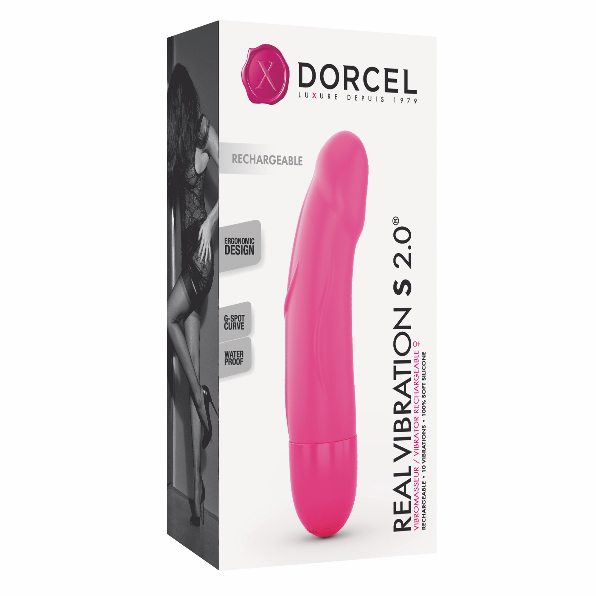 Vibromasseur réaliste compact 16 cm - Dorcel Real Vibration S – Image 8