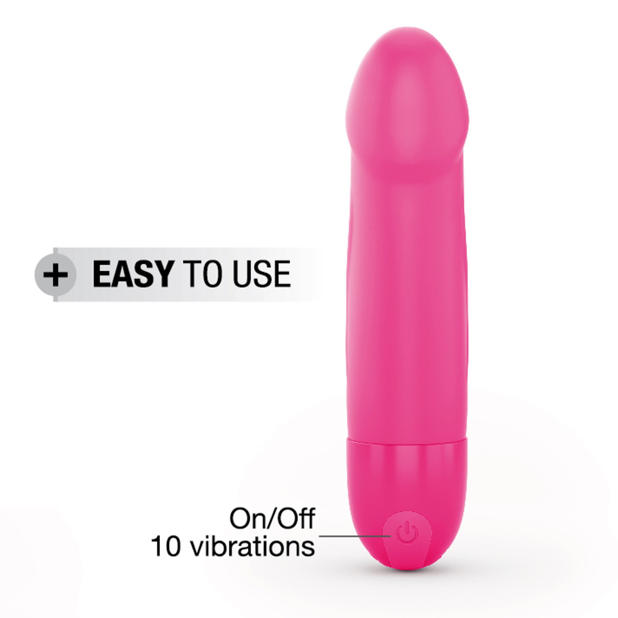 Vibromasseur réaliste compact 16 cm - Dorcel Real Vibration S – Image 5