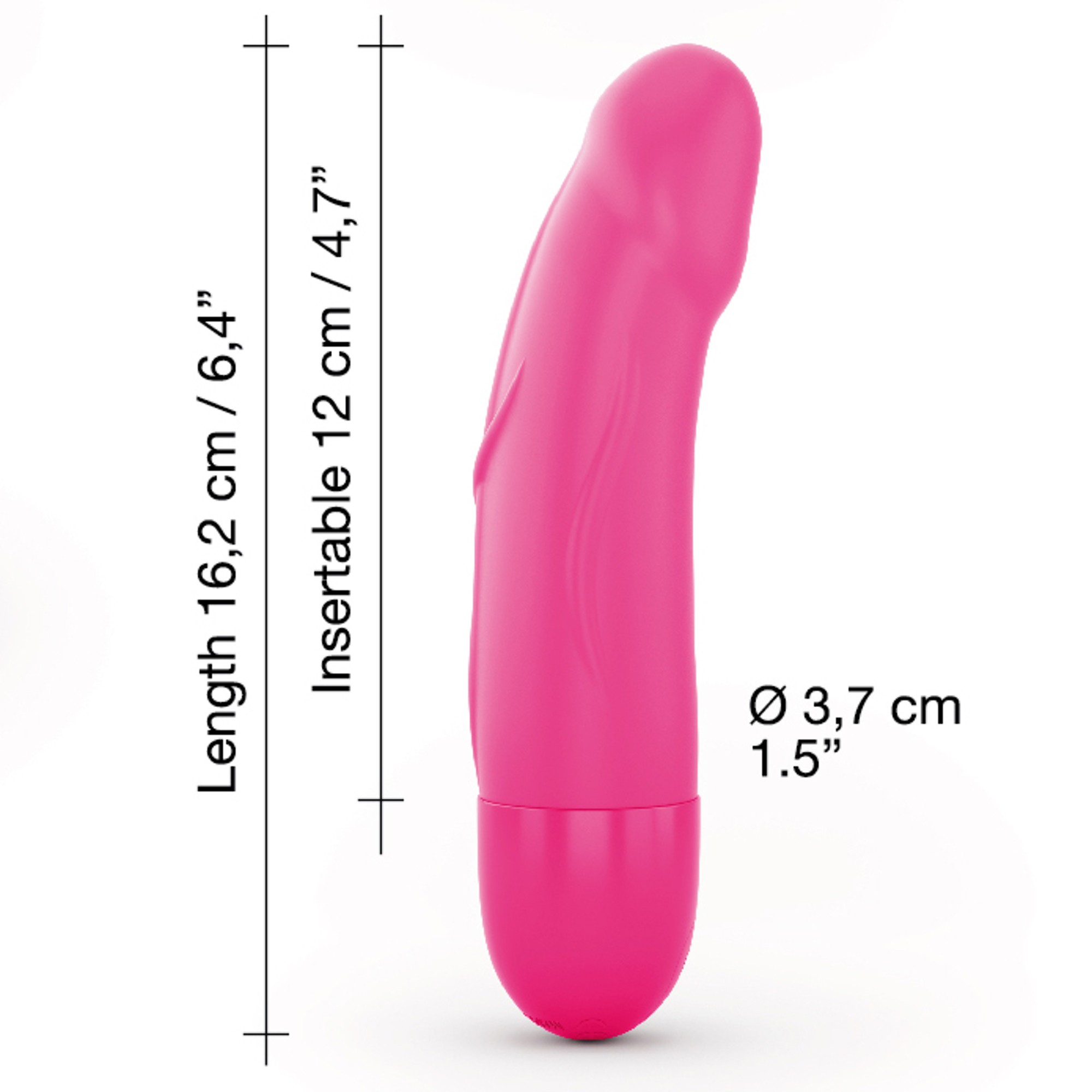 Vibromasseur réaliste compact 16 cm - Dorcel Real Vibration S – Image 6