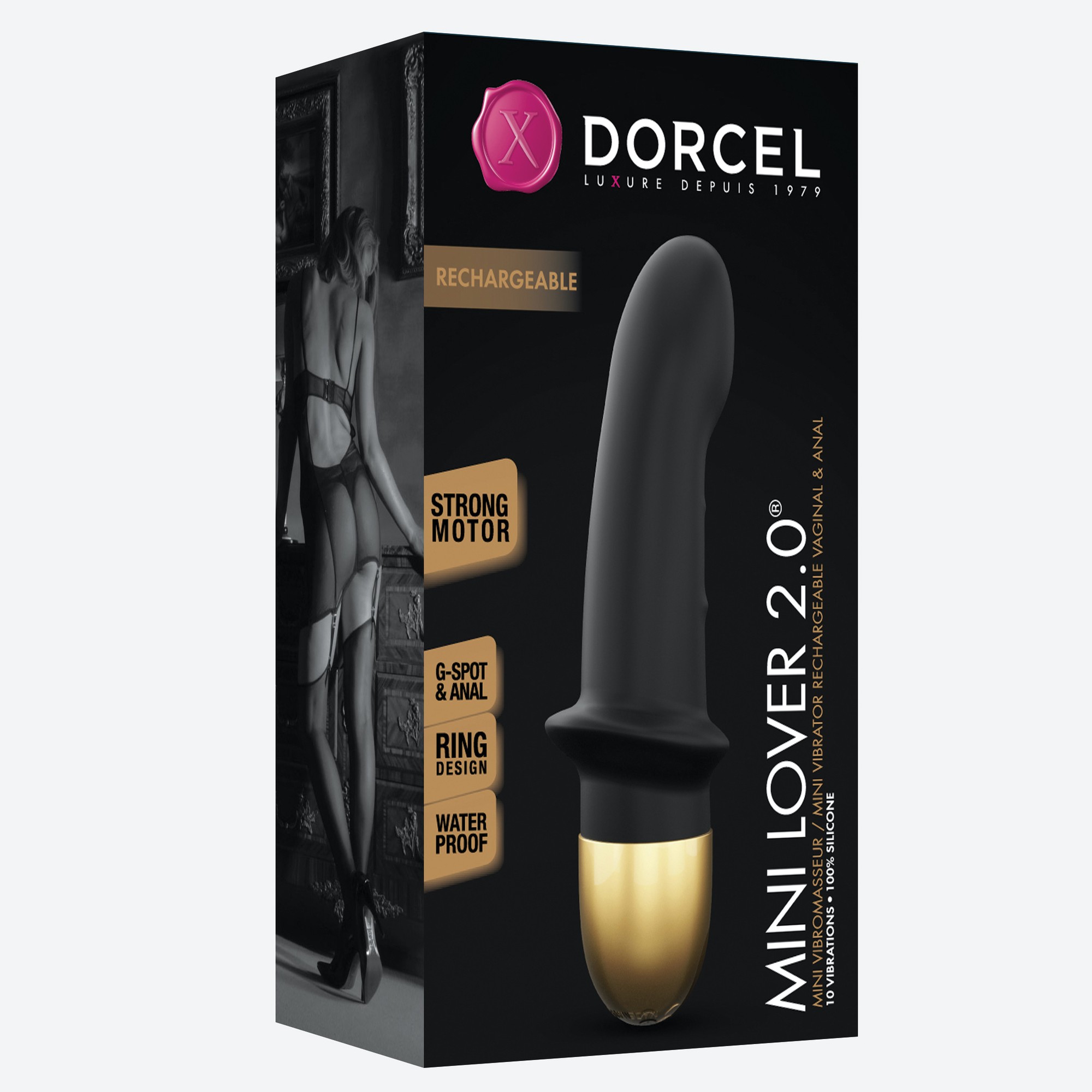 Mini vibromasseur polyvalent rechargeable - Dorcel Mini Lover 2.0 – Image 11