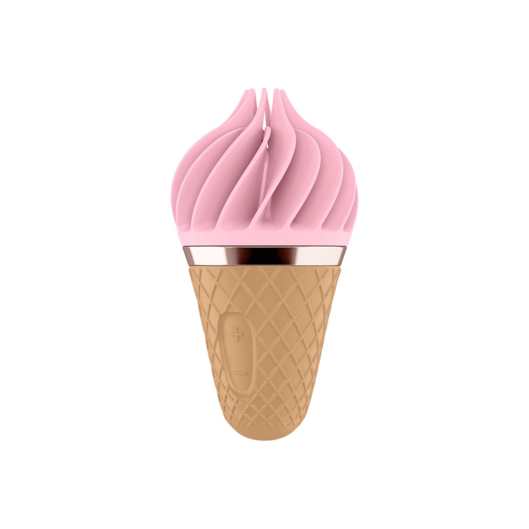 Stimulateur clitoridien rotatif Sweet Treat rose - Satisfyer – Image 2