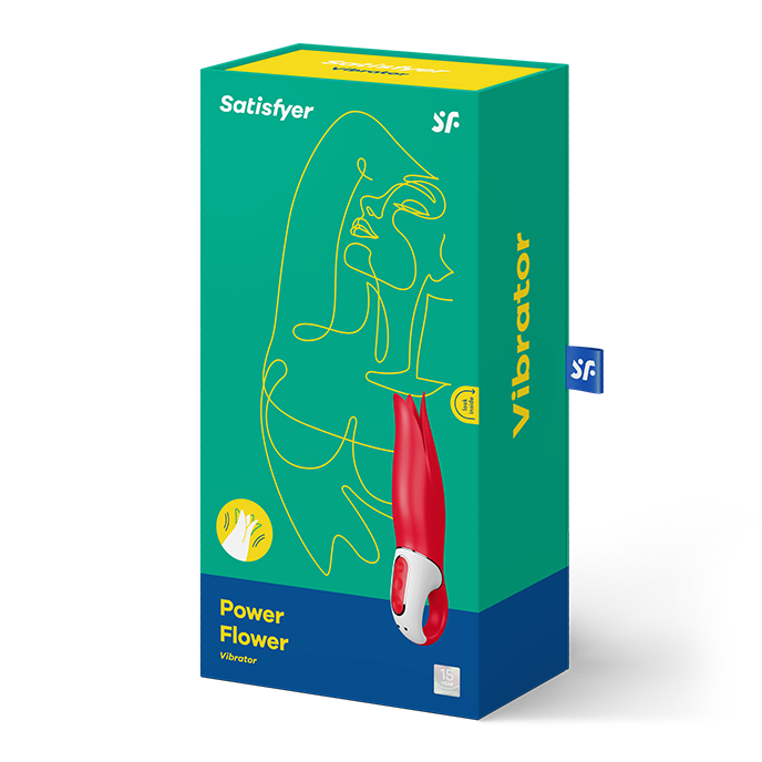 Vibromasseur stimulateur à lamelles flexibles - Satisfyer Power Flower – Image 5