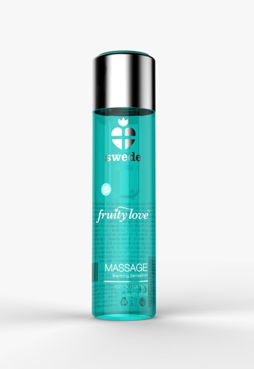 Huile de massage Fruity Love cassis et citron vert 120 ml - Swede