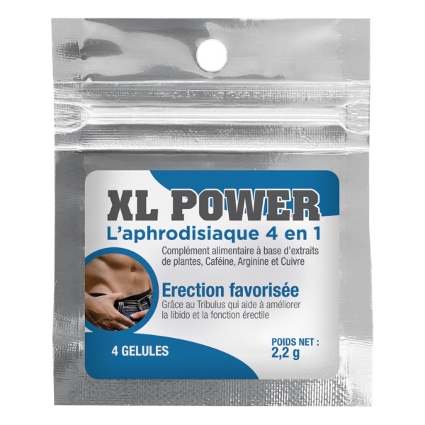 Gélules performance sexuelle XL Power homme - Labophyto