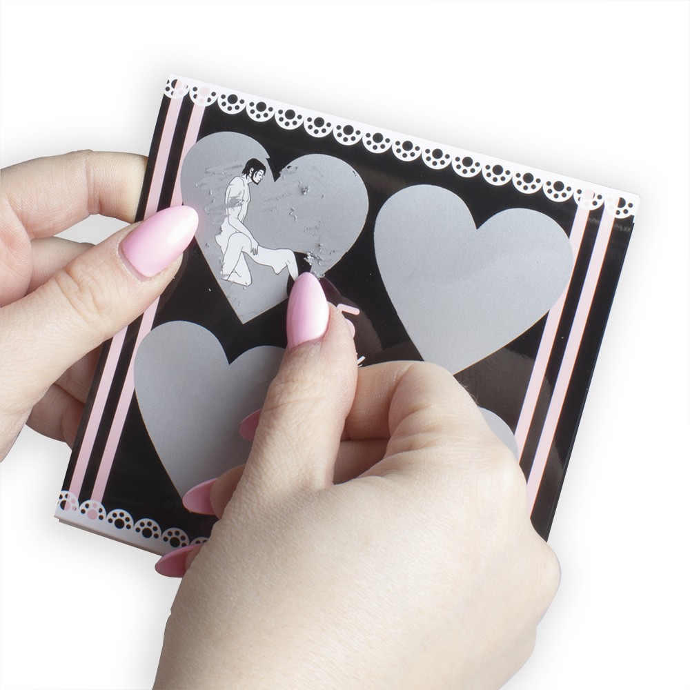 Jeu de cartes à gratter coquin pour couple - Secret Play – Image 2