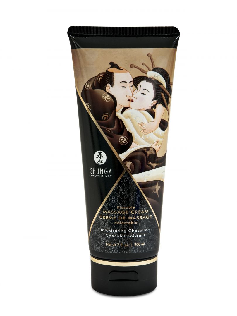Crème de massage délectable chocolat enivrant - Shunga – Image 2