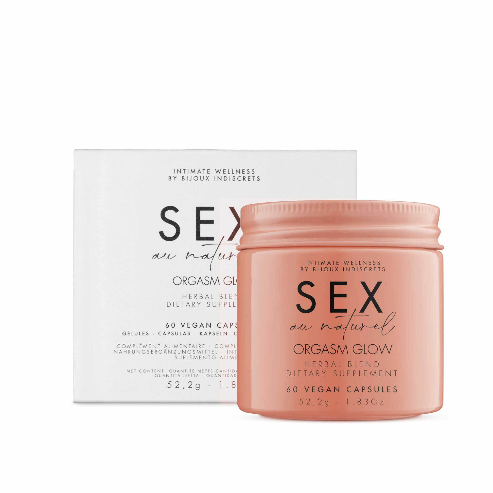 Complément libido Orgasm Glow 2 mois - Bijoux Indiscrets