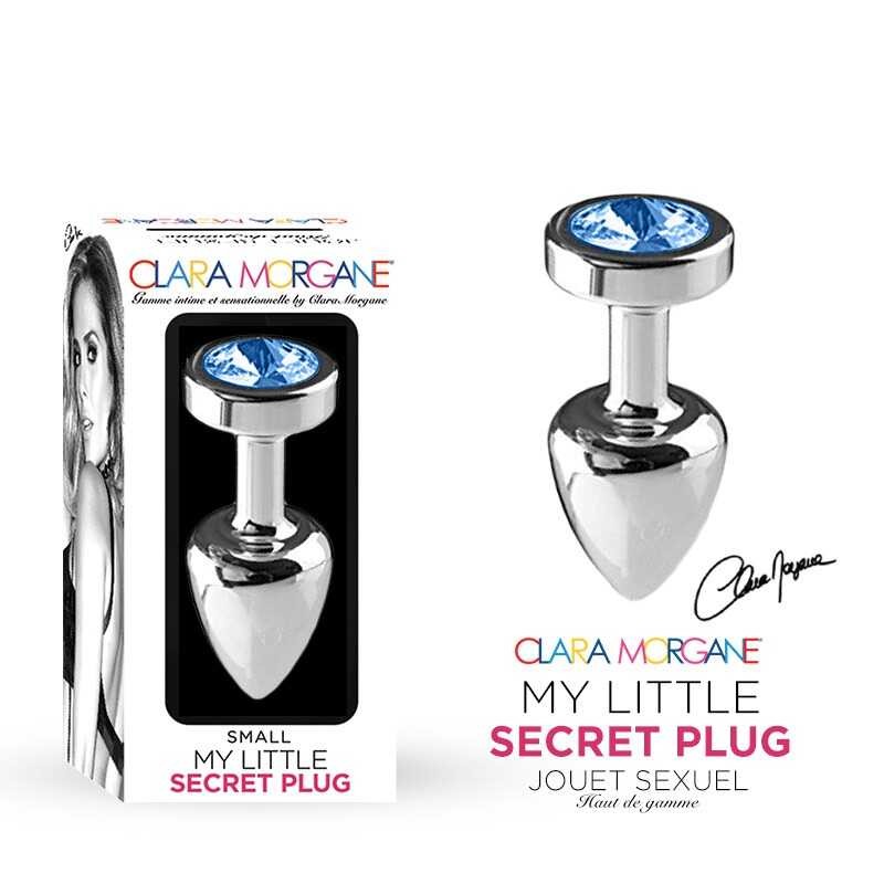 Plug anal aluminium taille S bleu - Clara Morgane – Image 2