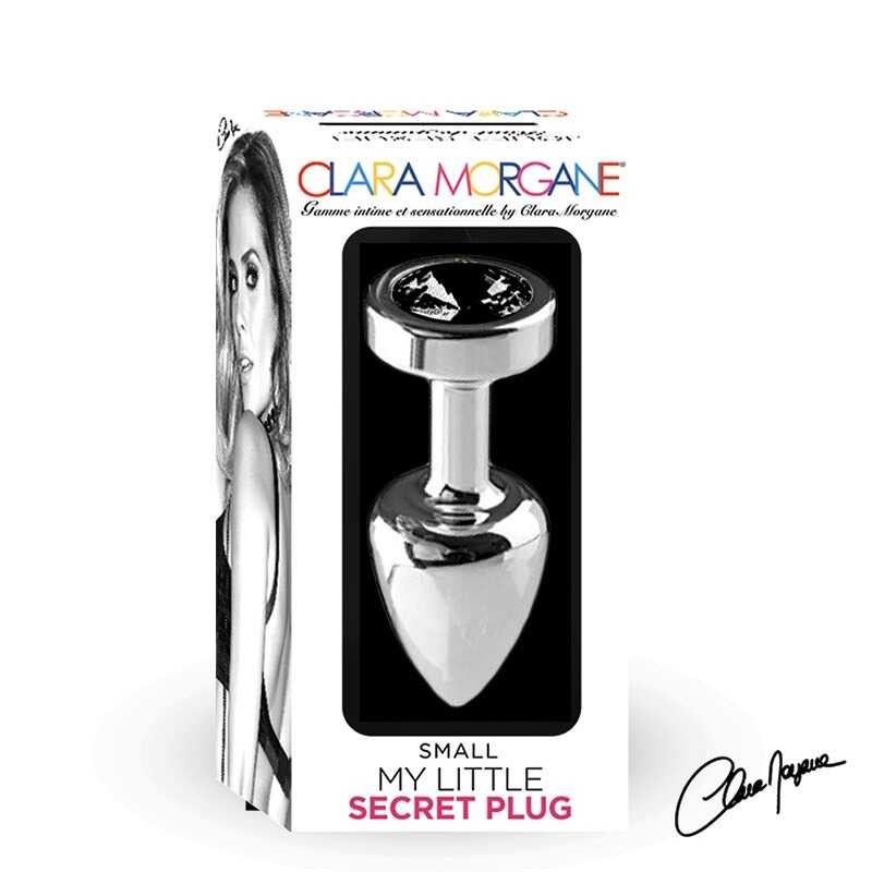 Plug anal aluminium Little Secret taille S - Clara Morgane – Image 3