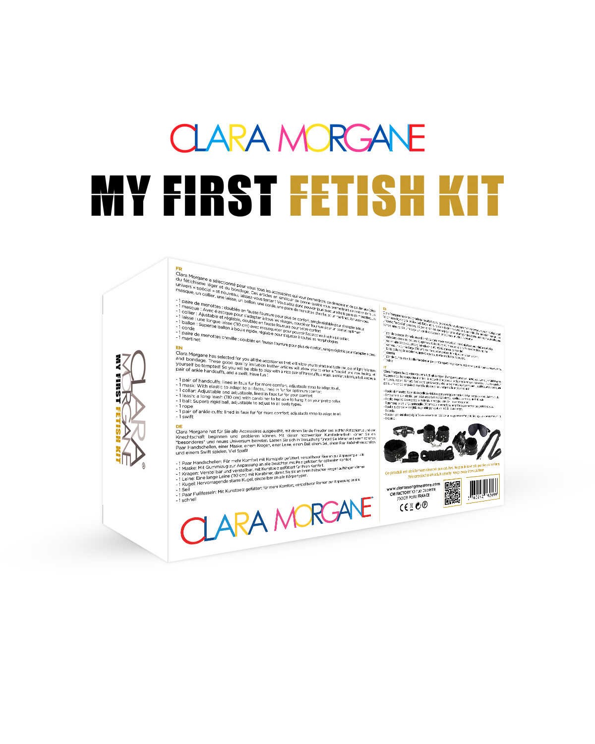 Kit d'initiation BDSM 7 pièces - Clara Morgane – Image 2