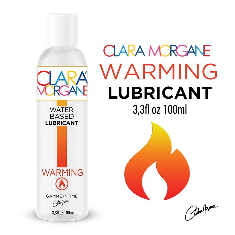 Lubrifiant chauffant à base d'eau 100 ml - Clara Morgane
