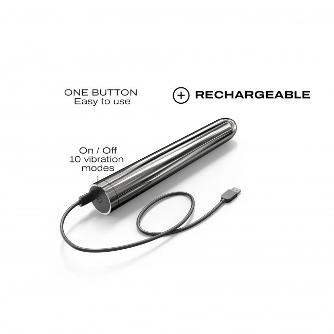 Vibromasseur rechargeable Silver Star 2.0 - Dorcel – Image 3