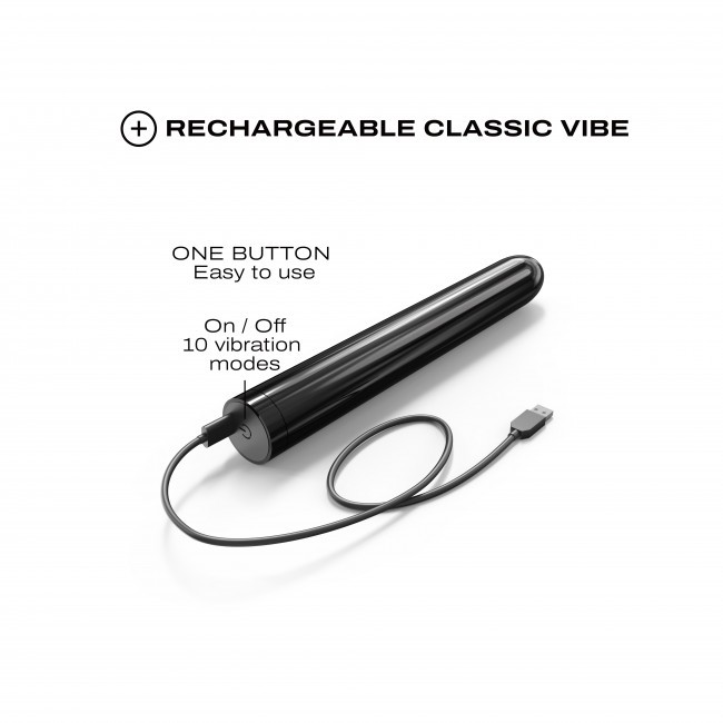 Vibromasseur rechargeable Black Muse 2.0 - Dorcel – Image 3