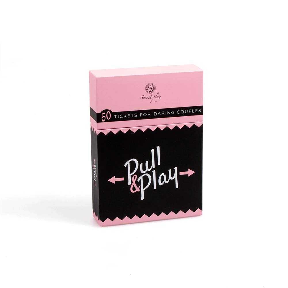 Jeu de cartes coquin Pull & Play pour couples - Secret Play