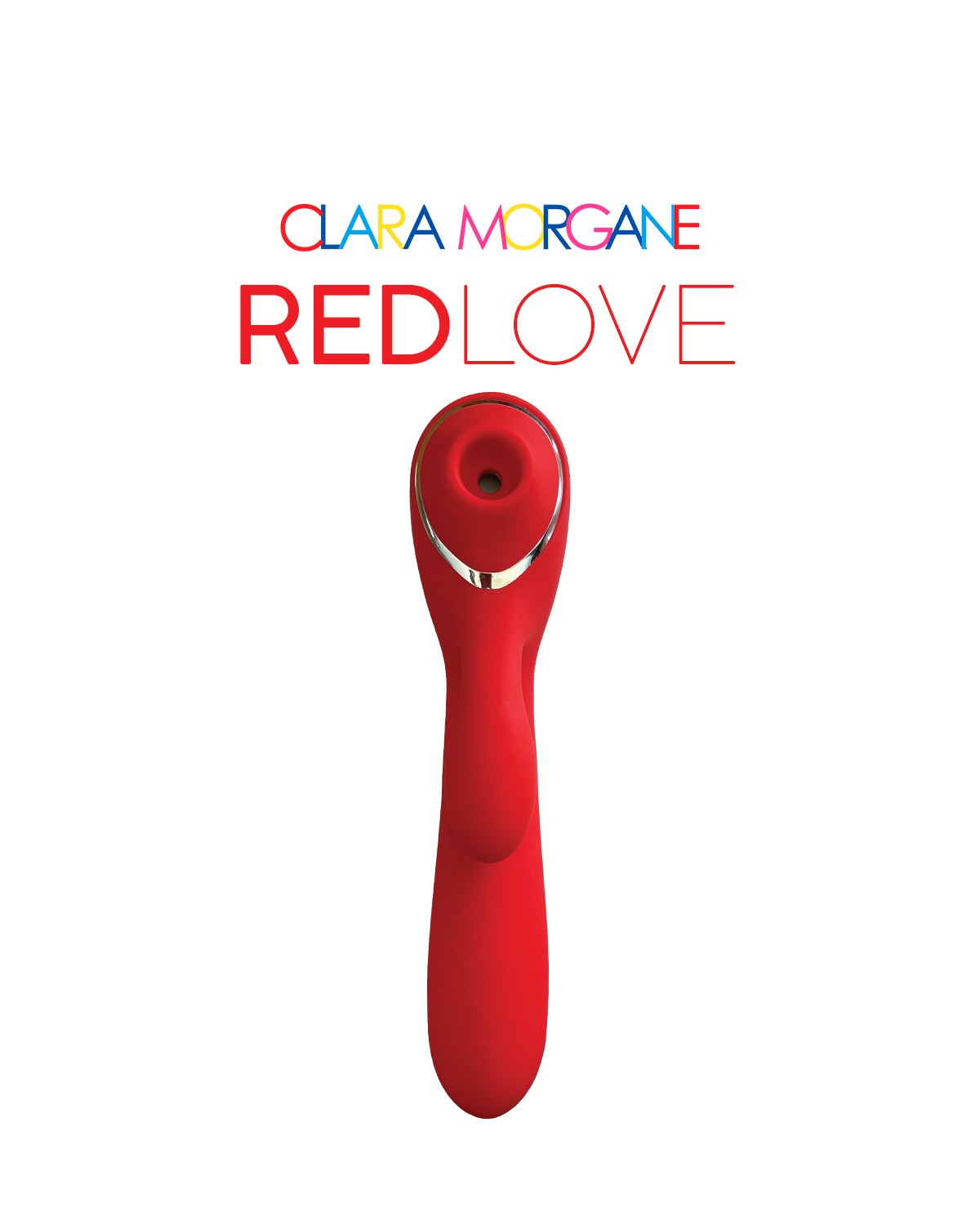 Stimulateur clitoridien et rabbit 2-en-1 Red Love - Clara Morgane – Image 4