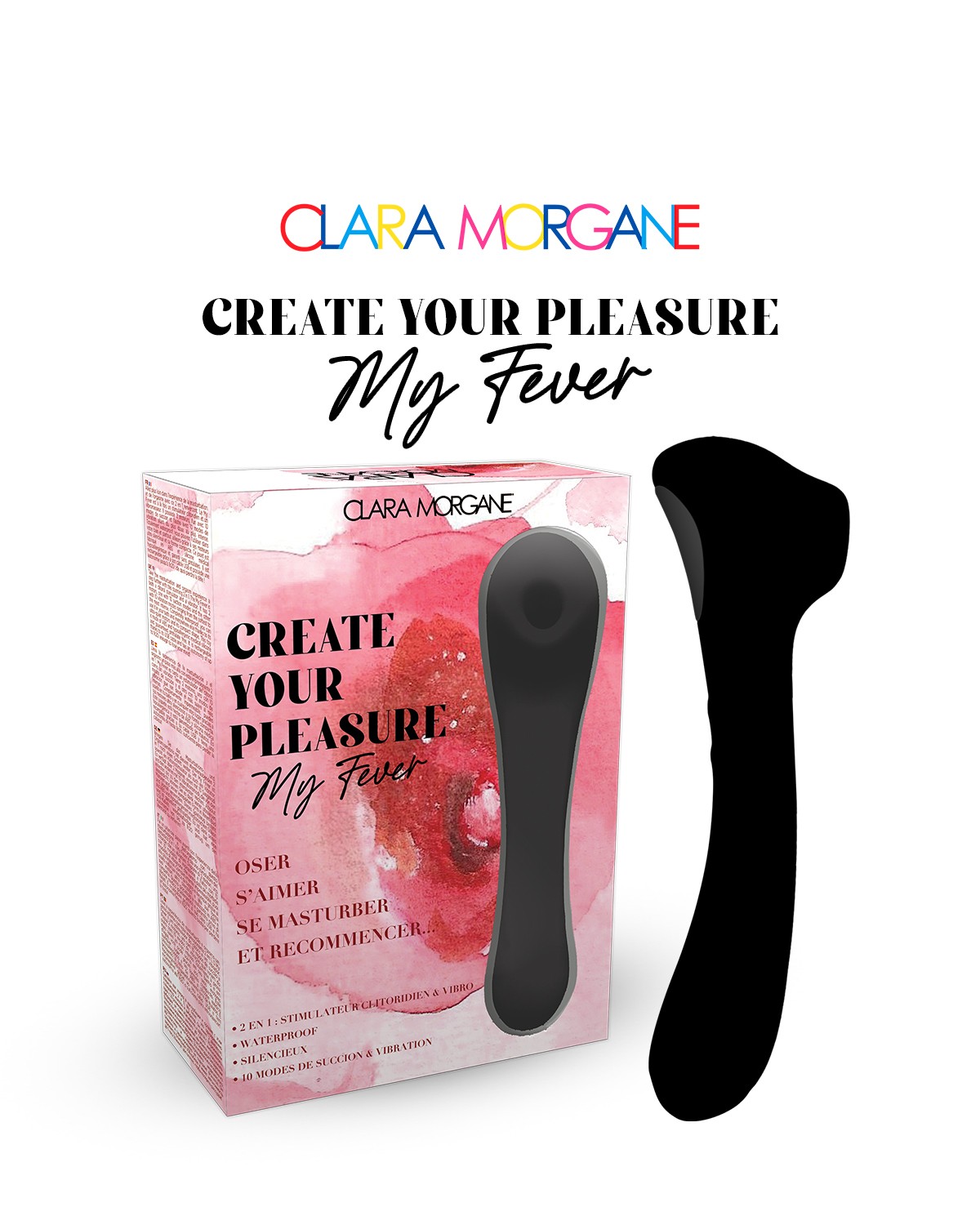 Stimulateur clitoridien à succion My Fever - Clara Morgane
