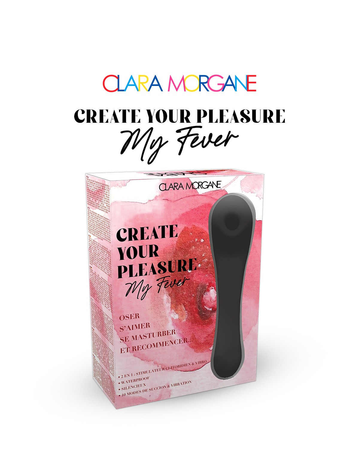 Stimulateur clitoridien à succion My Fever - Clara Morgane – Image 2
