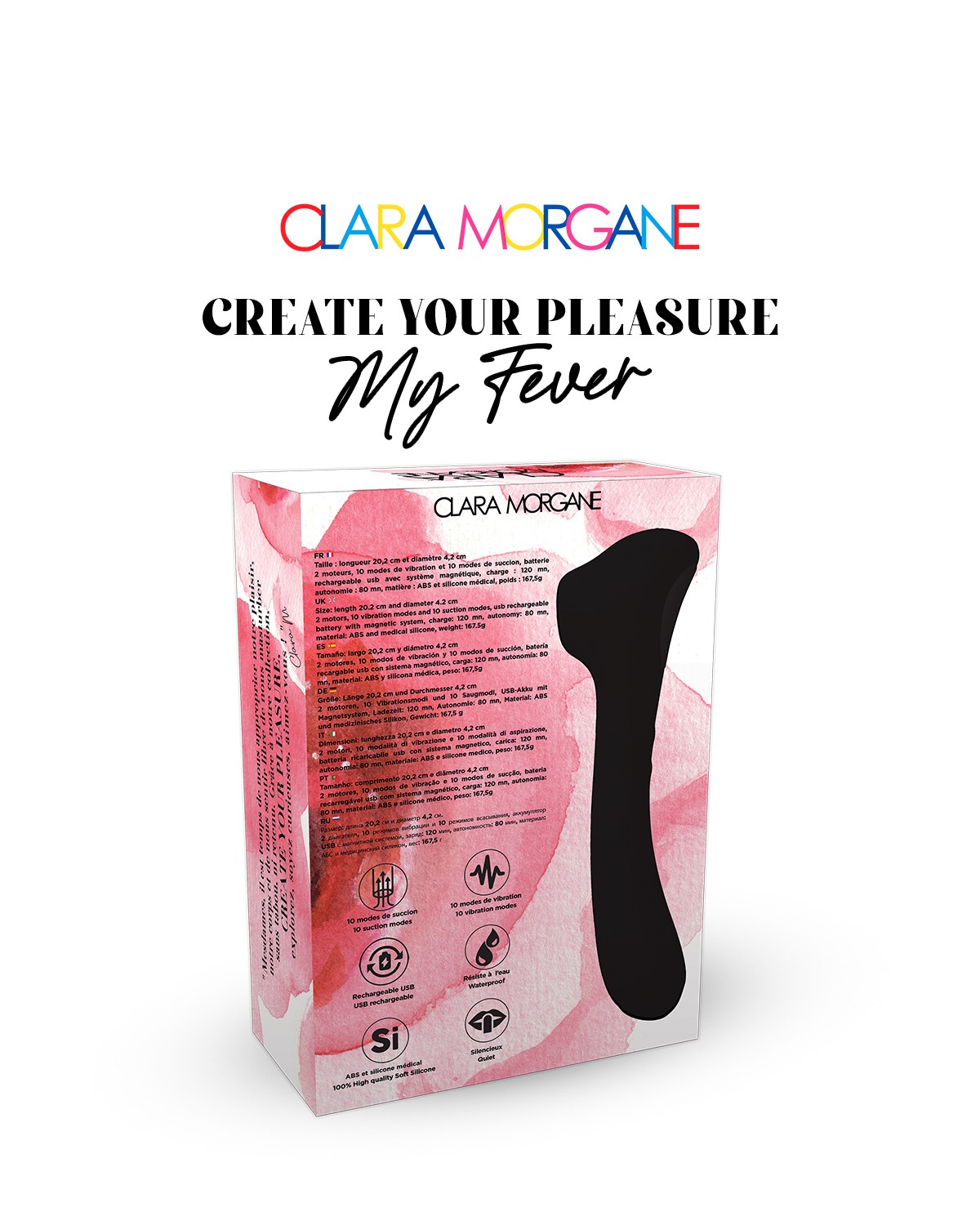 Stimulateur clitoridien à succion My Fever - Clara Morgane – Image 3