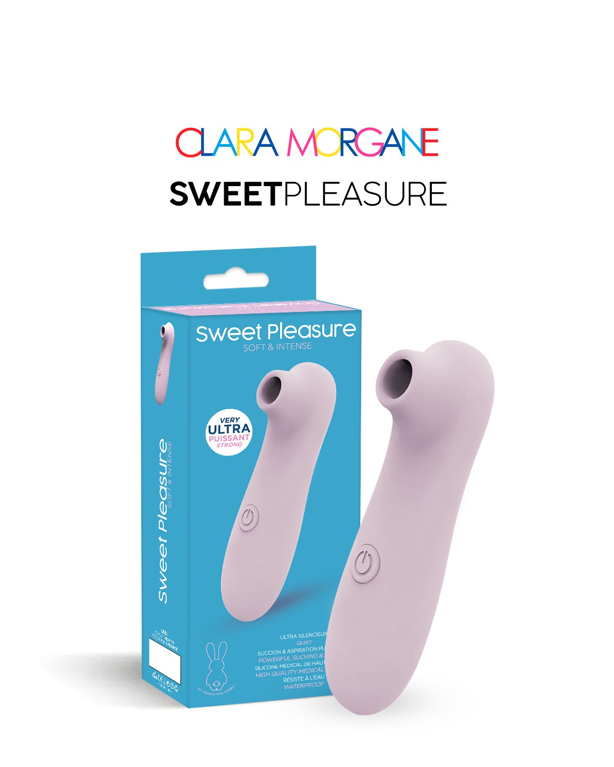 Stimulateur clitoridien à succion Sweet Pleasure - Clara Morgane