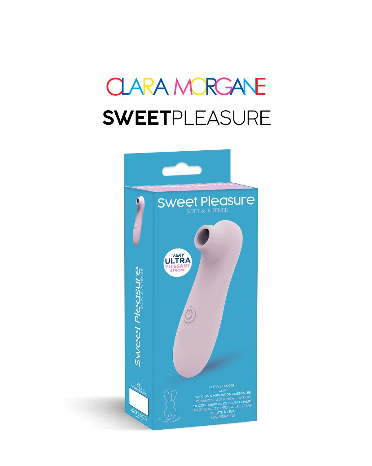 Stimulateur clitoridien à succion Sweet Pleasure - Clara Morgane – Image 2