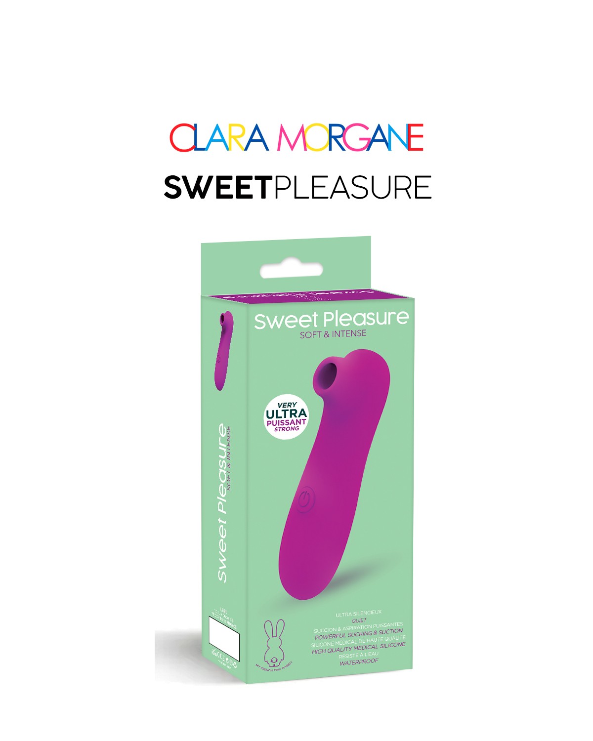 Stimulateur clitoridien par succion violet - Clara Morgane – Image 2