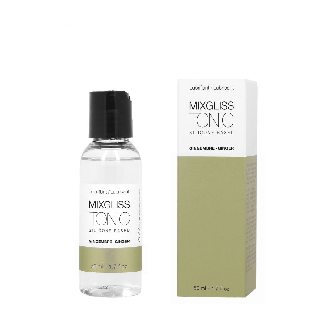 Lubrifiant silicone parfum gingembre 50 ml - Mixgliss Tonic – Image 2