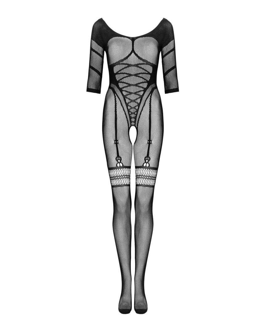 Bodystocking motif corset noir - Obsessive – Image 7