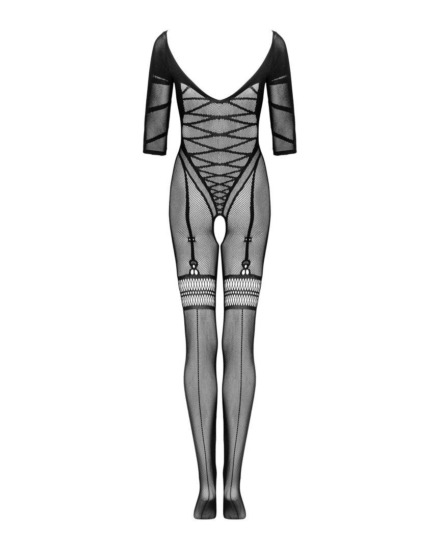 Bodystocking motif corset noir - Obsessive – Image 8