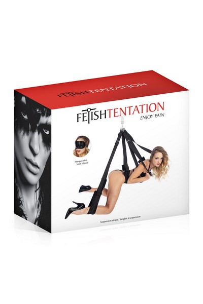 Balançoire sexuelle avec sangles rembourrées - Fetish Tentation – Image 2