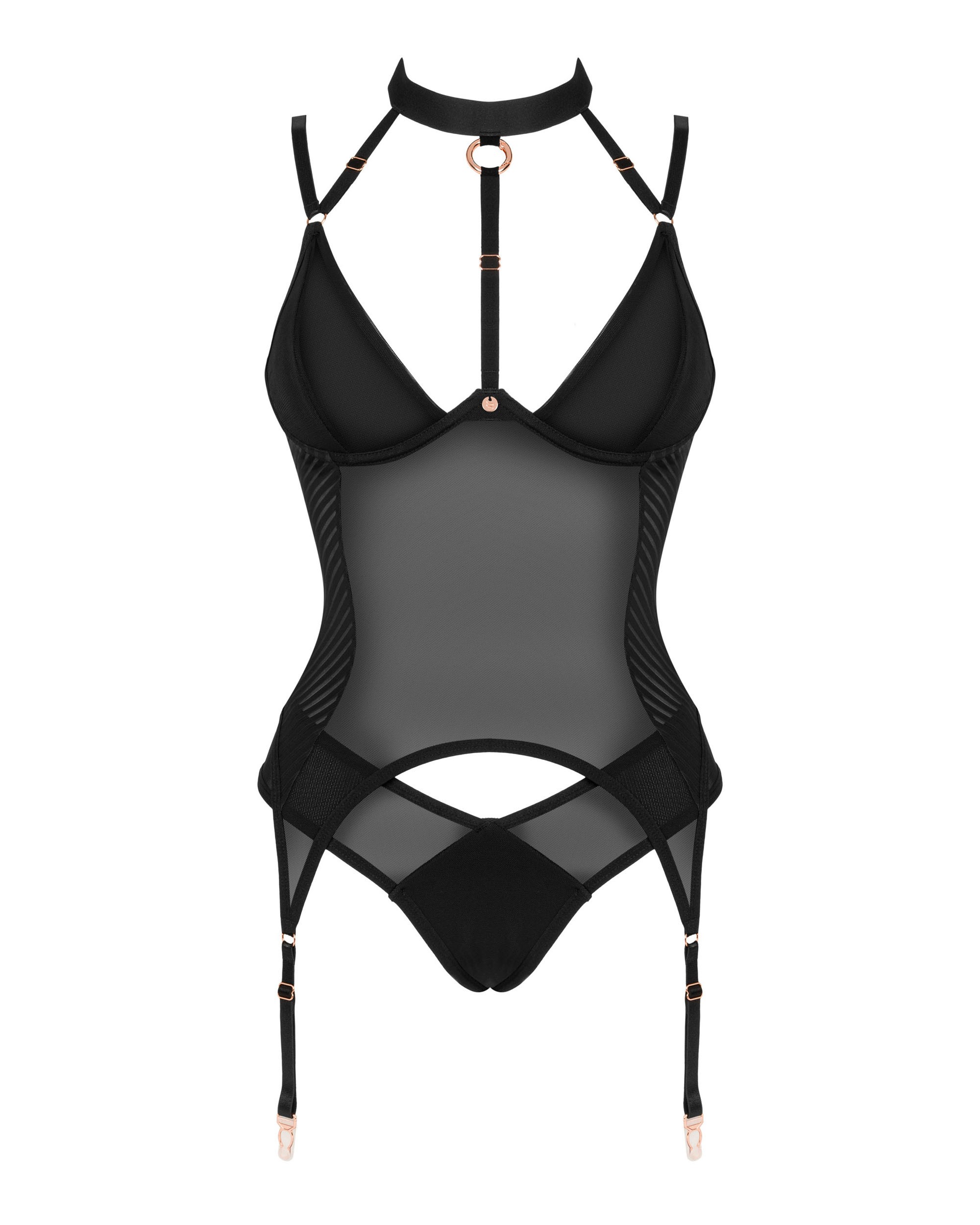 Corset Brasica avec culotte assortie - Obsessive – Image 7