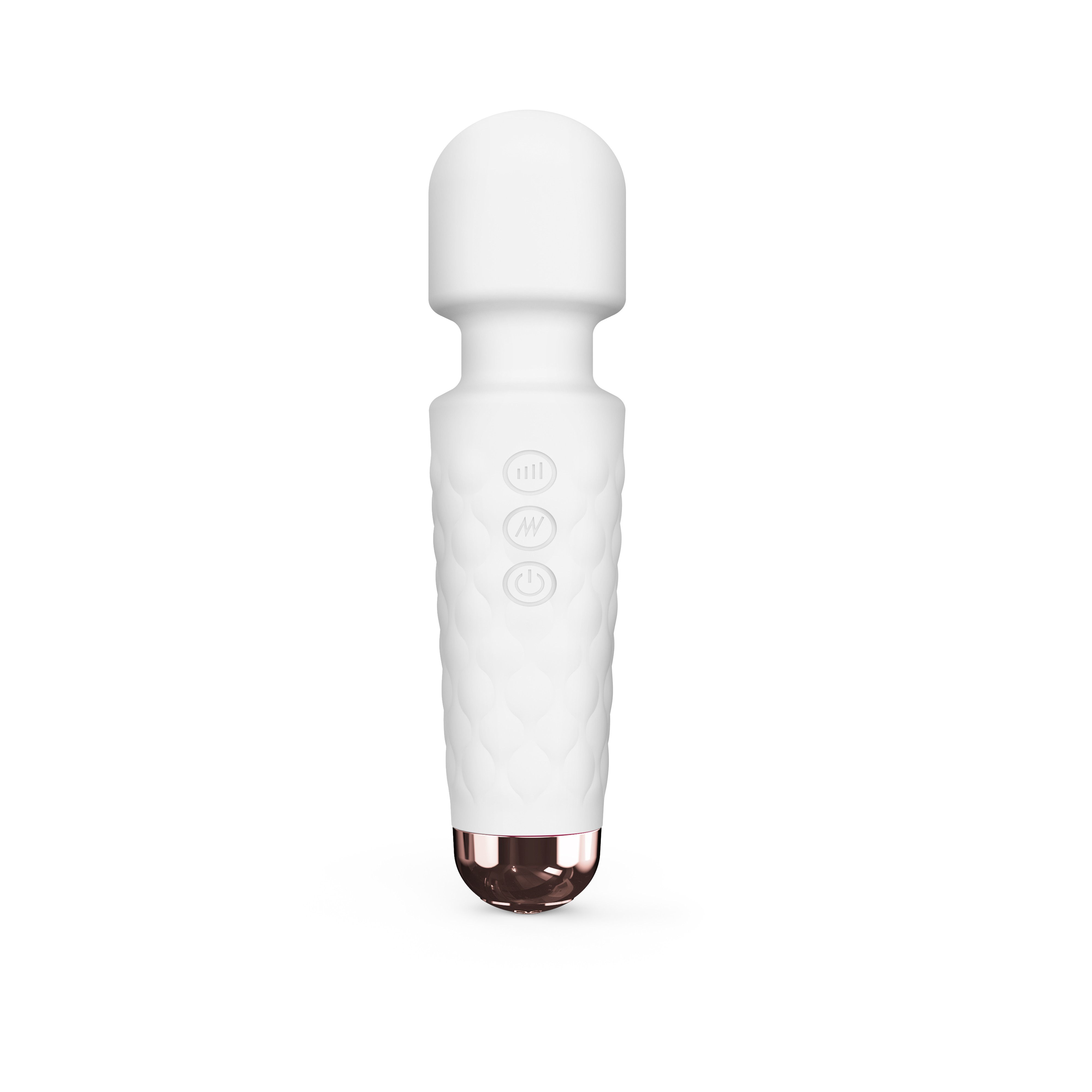 Stimulateur clitoridien Mini Wanderful blanc et or - Dorcel