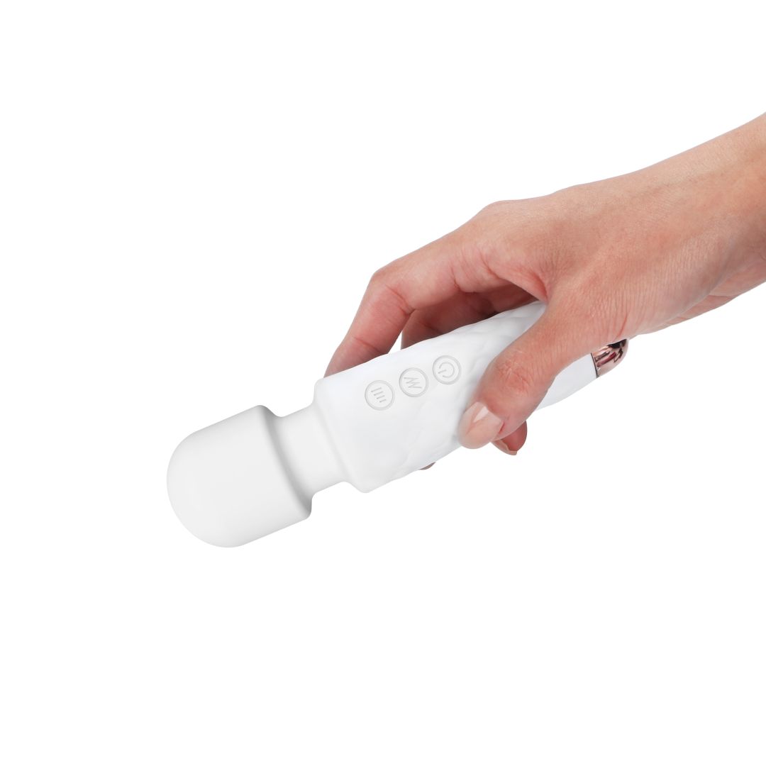 Stimulateur clitoridien Mini Wanderful blanc et or - Dorcel – Image 2