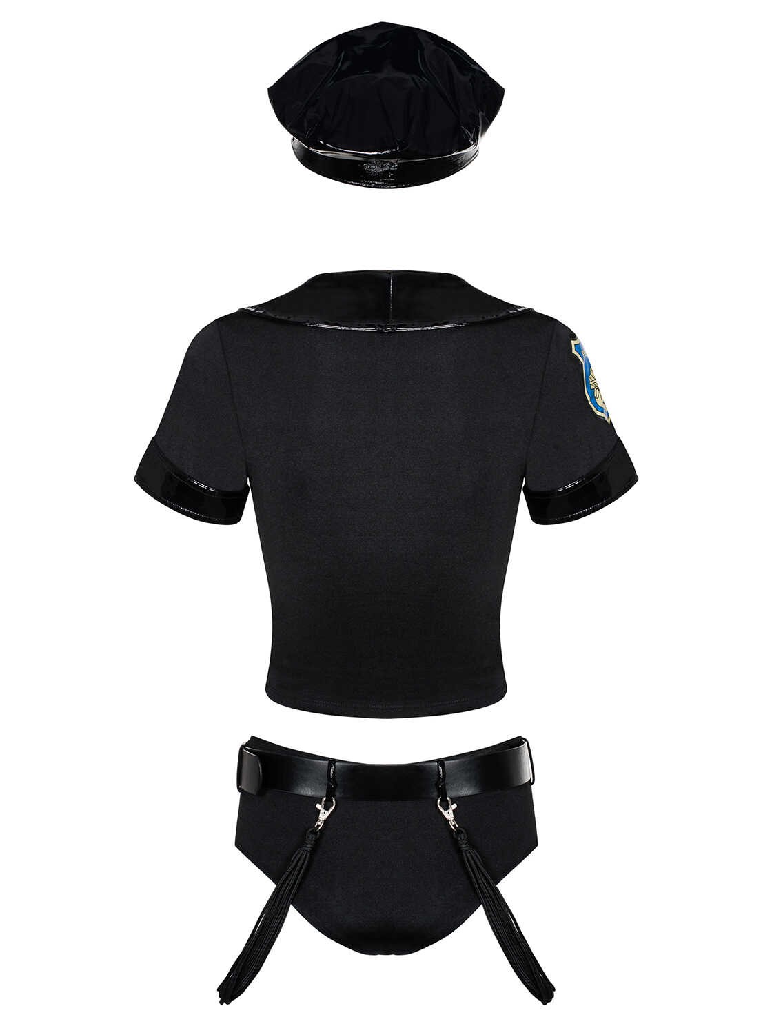 Costume coquin agente 6 pieces - Obsessive – Image 4