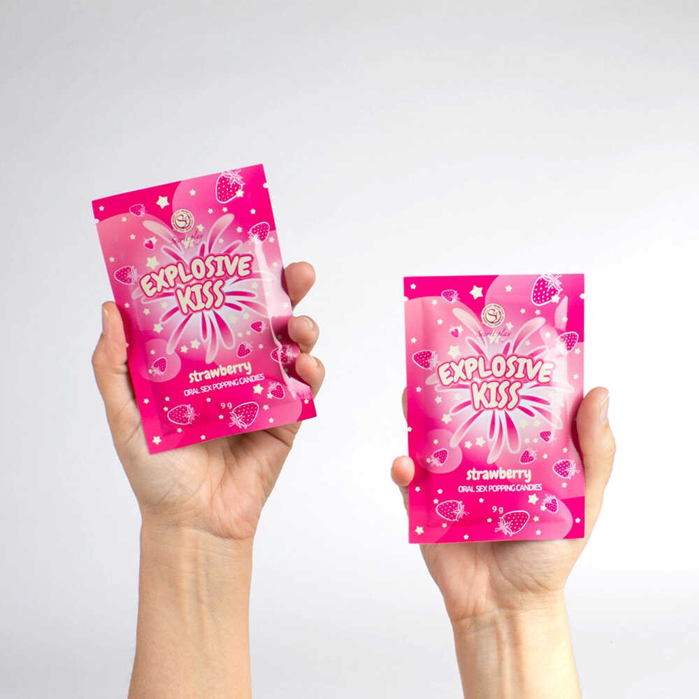 Bonbons pétillants fraise pour jeux intimes - Secret Play – Image 7