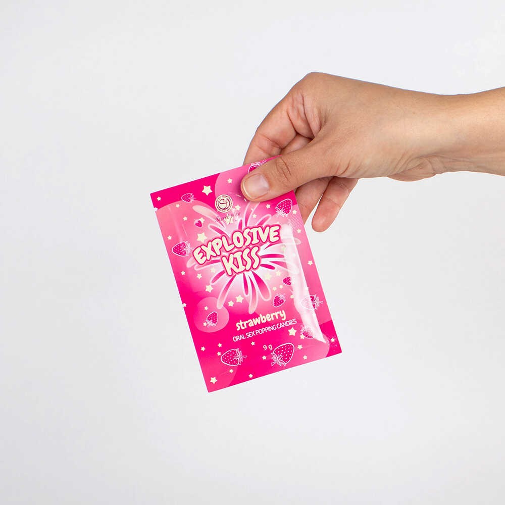 Bonbons pétillants fraise pour jeux intimes - Secret Play – Image 10